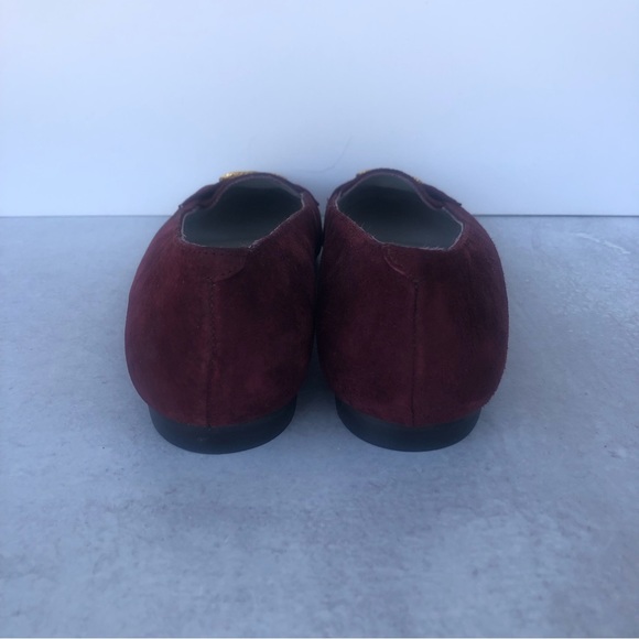 🌼 Pappagallo Vintage Suede Leather Flat Loafers 9 - Picture 7 of 10